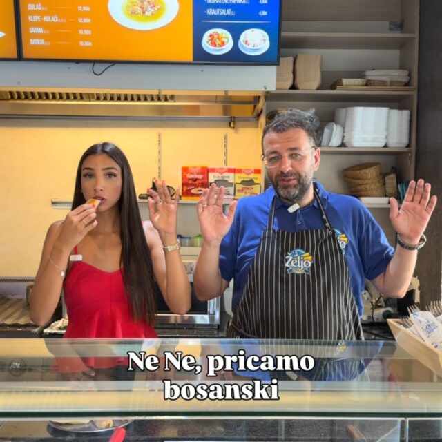 Samo bosanski 😂💙 #zeljo #balkan #comedy #burek